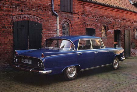 Borgward P100 sedan This marque gave MercedesBenz some competition in the