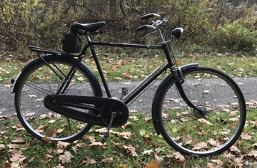 raleigh roadster bicycle 1950