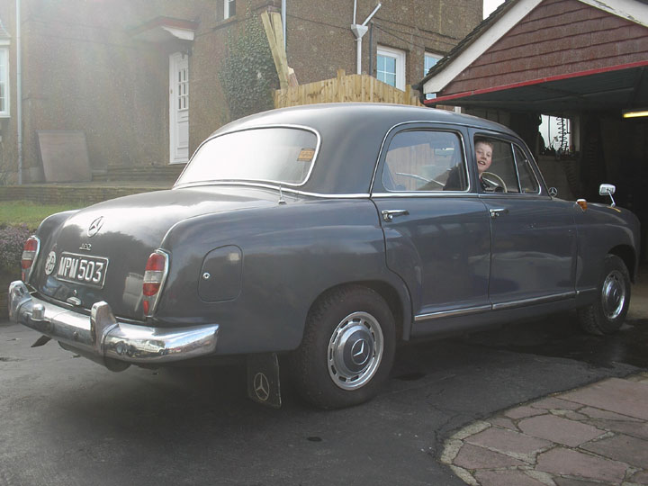 1966 merc 280s modified