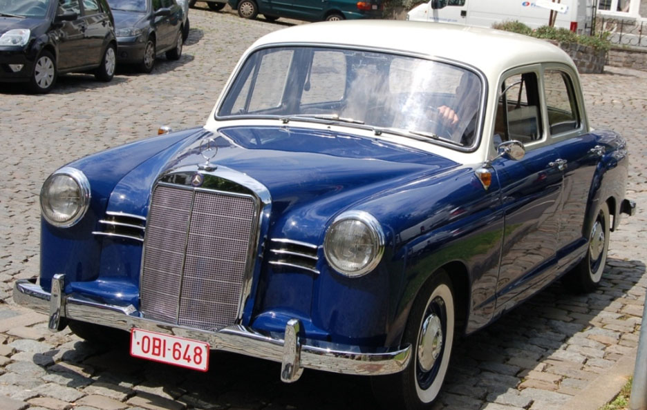 1956 MercedesBenz Type 180 Emmanuel Moriau Halle Belgium